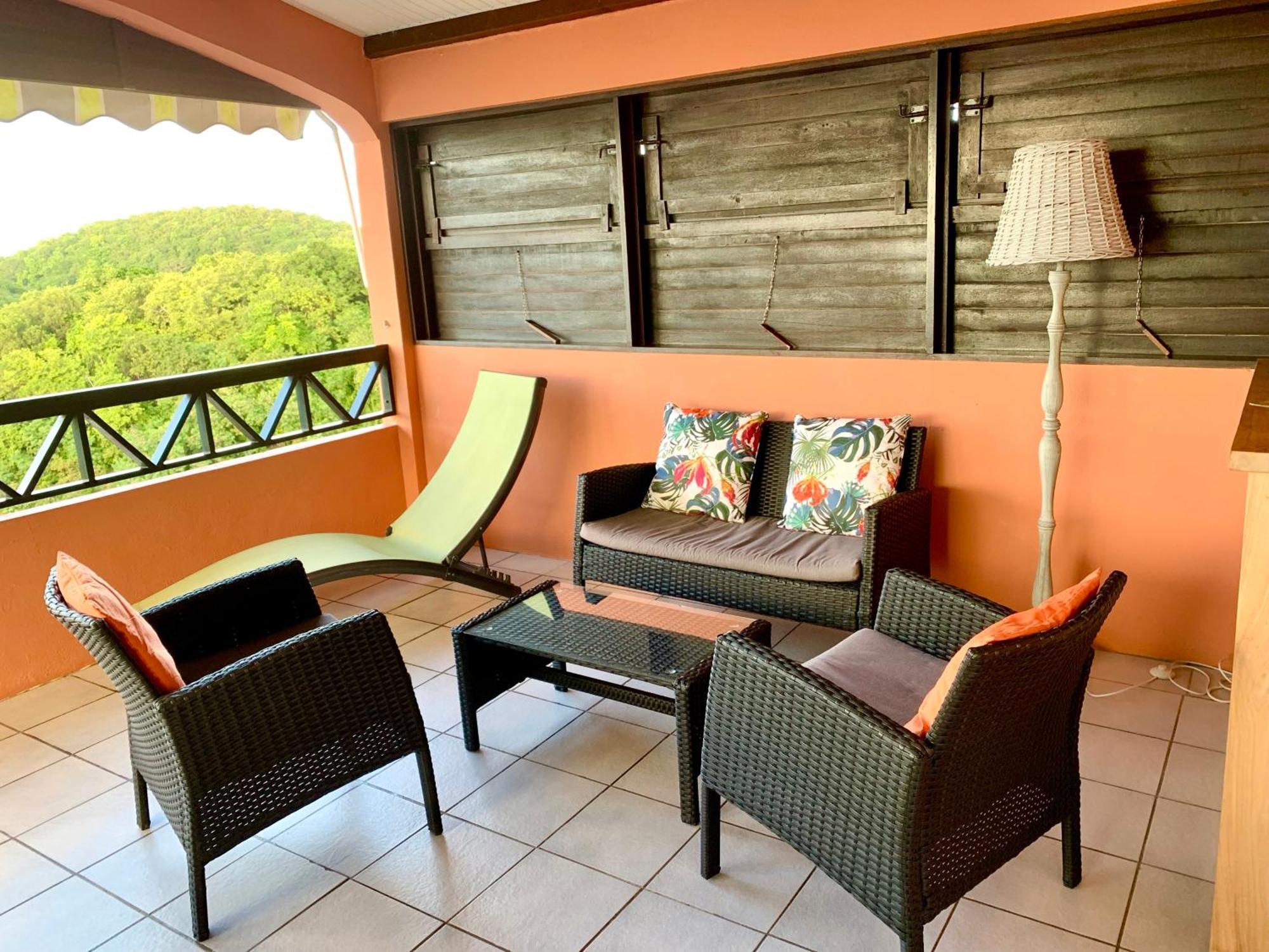 Habitation Bellevue Apartment Sainte-Anne Luaran gambar