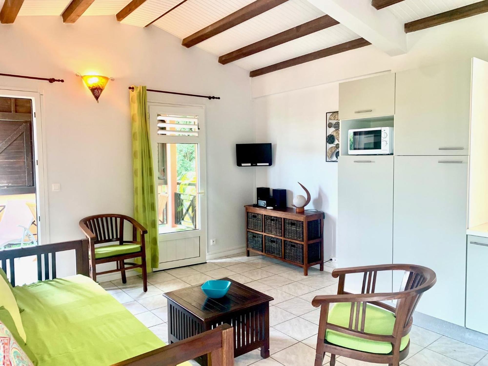 Habitation Bellevue Apartment Sainte-Anne Luaran gambar